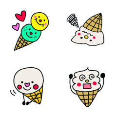 [LINE絵文字] アイスクリームボーイズの画像