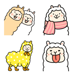 アルパカ！パカパカ絵文字の絵文字メイン画像