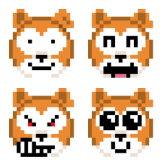 [LINE絵文字] 8-Bit HACHIKOの画像