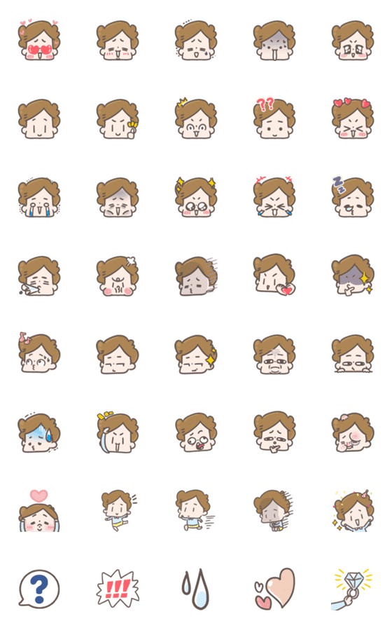 [LINE絵文字]CHUCHUMEI-Karl's emoji 2の画像一覧