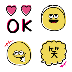 [LINE絵文字] ポップで可愛い☆の画像