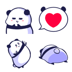 [LINE絵文字] マシュマロぱんだの画像