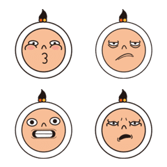[LINE絵文字] My emotional everydayの画像