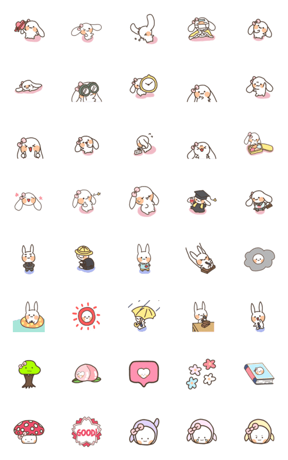 [LINE絵文字]らびりんずの絵文字⑨の画像一覧