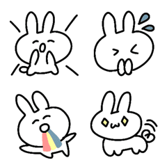 [LINE絵文字] うさぎ◯さんしゃいの画像