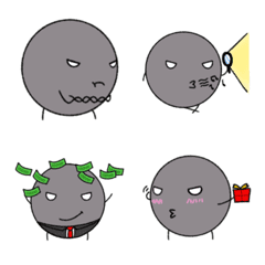 [LINE絵文字] かわいいほこりの画像