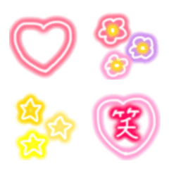 [LINE絵文字] 毎日使える絵文字♡ハート多め♡の画像