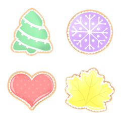 [LINE絵文字] Icing cookies emoji ^^の画像