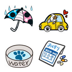 [LINE絵文字] 犬グッズの画像