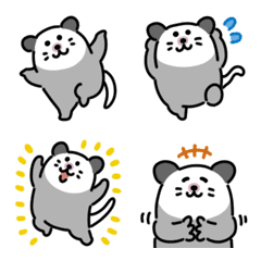 [LINE絵文字] おぽおぽオポッサム絵文字の画像