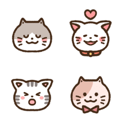 [LINE絵文字] ねこがいっぱいの画像