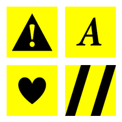 [ ABC ] Yellow Highlight 1の絵文字メイン画像