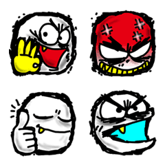 [LINE絵文字] The hardcore EMOJIの画像