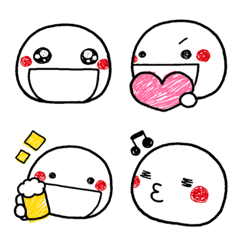 [LINE絵文字] rakugakimaru emojiの画像