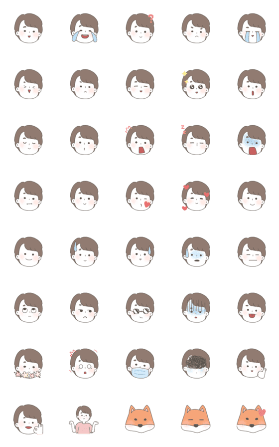 [LINE絵文字]Hsuan's  emoji.の画像一覧
