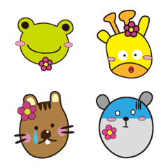 [LINE絵文字] Cheer's Zoo emojiの画像