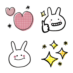 [LINE絵文字] ちょうどかわいいシンプル絵文字の画像