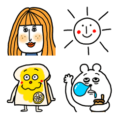 キャラクター渋滞中の絵文字メイン画像