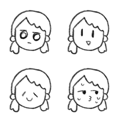 [LINE絵文字] Michiru's handwritten emojiの画像