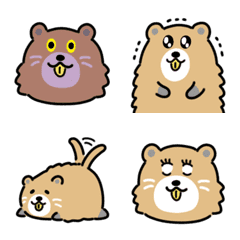 [LINE絵文字] でっぱのヌートリア絵文字の画像