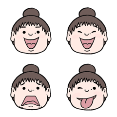 Line絵文字 うめとむ 顔絵文字 40種類 1円 Line絵文字 うめとむ 顔絵文字 40種類 1円