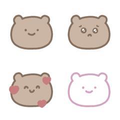 [LINE絵文字] おクマスタンプの画像