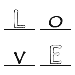 [LINE絵文字] English alphabet tags 15の画像
