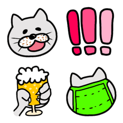 [LINE絵文字] 気ままなstray cat K 1の画像