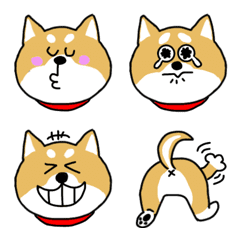 [LINE絵文字] ミスター柴犬の絵文字の画像