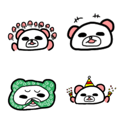 [LINE絵文字] こぐま絵文字集の画像