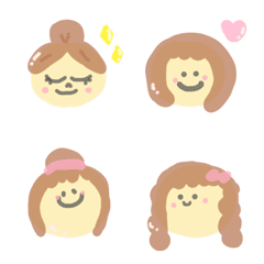 まん丸絵文字の絵文字メイン画像
