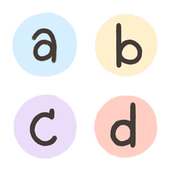[LINE絵文字] hello_alphabet_emoji.pngの画像
