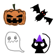 [LINE絵文字] Halloweenといろいろの画像