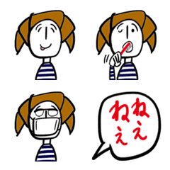 [LINE絵文字] パリを夢見るクロワッさんの絵文字の画像