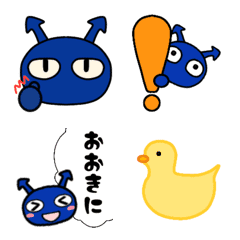 [LINE絵文字] こあくまくん 絵文字の画像