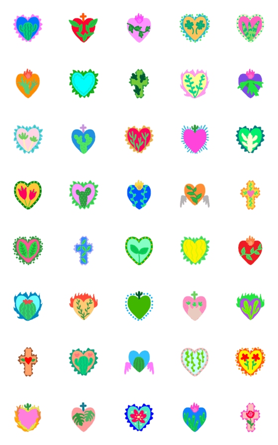 [LINE絵文字]メキシコ風♥️観葉植物の画像一覧