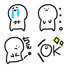 [LINE絵文字] ゆるまる☻(日常)の画像
