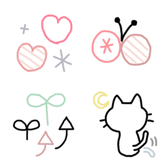 [LINE絵文字] cuteEmoji2の画像