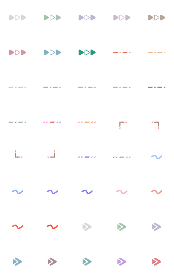 [LINE絵文字]Dividing line！ 2の画像一覧