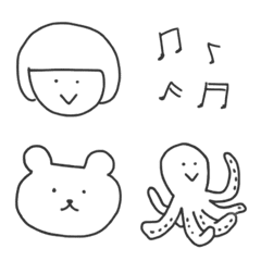 毎日使えるかわいい絵文字！の絵文字メイン画像