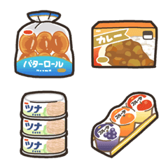 かびえもじ＜スーパーマーケット編3＞の絵文字メイン画像