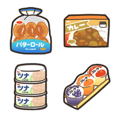 [LINE絵文字] かびえもじ＜スーパーマーケット編3＞の画像