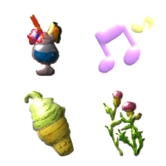 ＊バラエティ☆ぷっくり絵文字＊の絵文字メイン画像