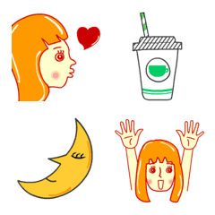 [LINE絵文字] 大人女子のきどあいらく絵文字の画像