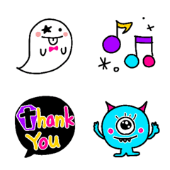 [LINE絵文字] かわいいHalloweenスタンプの画像