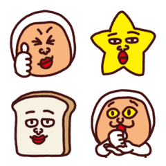 [LINE絵文字] buroku Emoji 1の画像