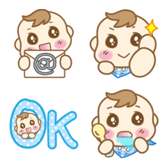 [LINE絵文字] Cute Baby♡（男の子）vol.4の画像