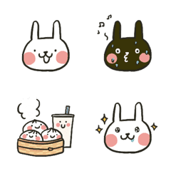 [LINE絵文字] Hello Rabbits！！！ Be ICON#01の画像