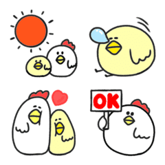こけピヨくん絵文字の絵文字メイン画像
