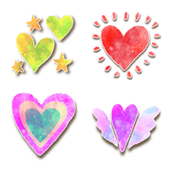マーブル♥️ハートの絵文字メイン画像
